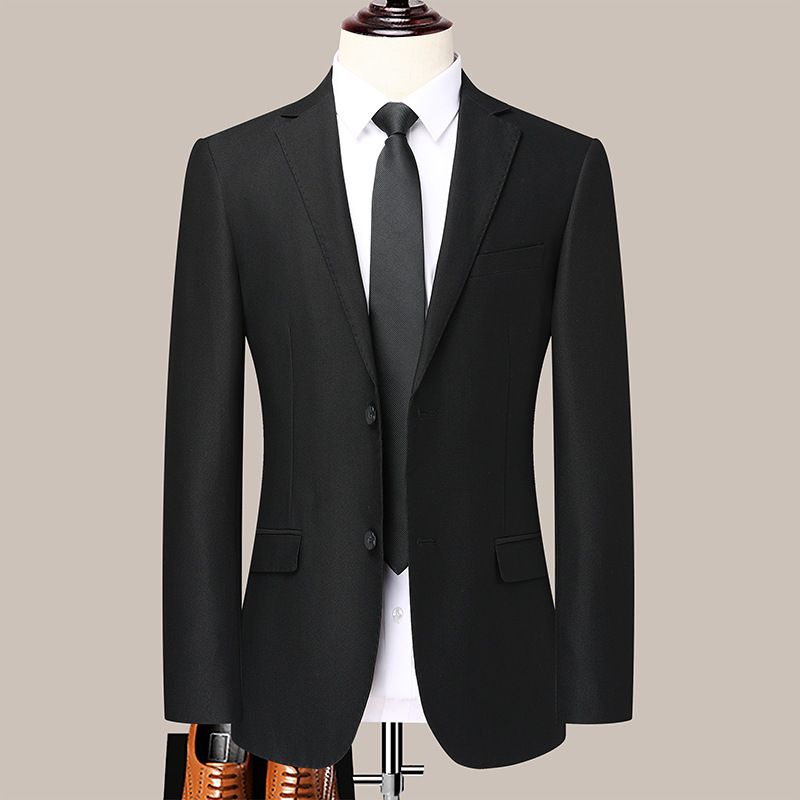 Casual Suit Herrtopp Fashion Slim Fit Light Business Small Herrjacka